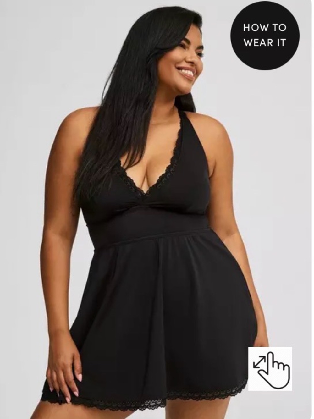 NWT Torrid Wireless Swim Dress